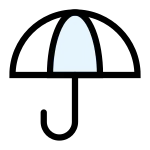 Umbrella SVG Icon